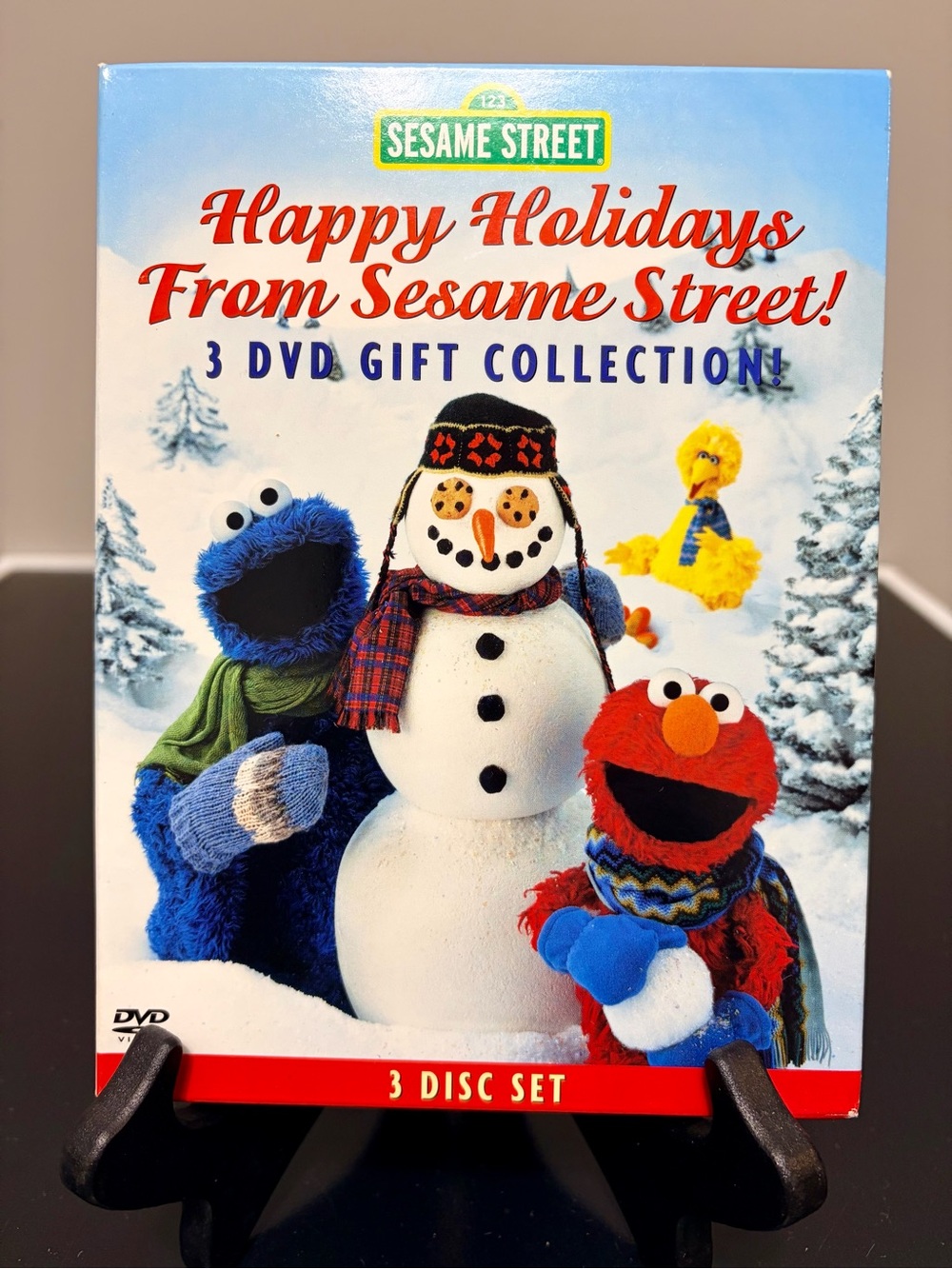 Sesame Street 2005 Happy Holidays From Sesame Street! 3 DVD Gift Collection/EUC